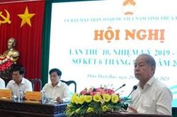 Nâng cao năng lực công tác của cán bộ mặt trận