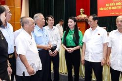 Đoàn ĐBQH tỉnh Vĩnh Phúc tiếp xúc cử tri sau Kỳ họp thứ Năm