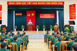 Hoàn thành tốt công tác quân sự, quốc phòng địa phương