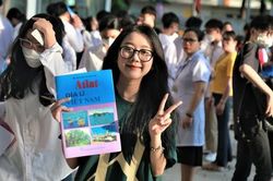 Thí sinh tự tin bước vào ngày cuối Kỳ thi tốt nghiệp THPT 2023