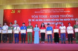 Yên Bái tôn vinh những tấm gương hiến máu tình nguyện tiêu biểu