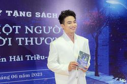 MC Hải Triều ra mắt sách 'Thương một người đã có người thương'