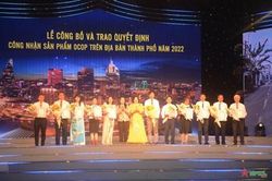 TP Hồ Chí Minh trao giấy chứng nhận 39 sản phẩm OCOP năm 2022