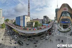 Hà Nội: Cầu vượt chữ C gần 150 tỷ đồng được thông xe sau 1 năm chậm tiến độ