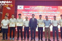 Trường Cao đẳng Kỹ thuật Công nghiệp Việt Nam-Hàn Quốc ký kết hợp tác cung ứng nguồn nhân lực với nhiều doanh nghiệp
