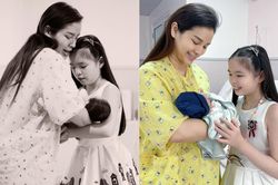 Con gái Phương Trinh Jolie nhận 'cơn mưa' lời khen vì hành động đặc biệt dành cho em trai