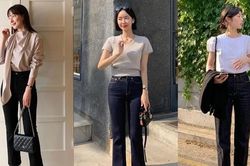 Mặc đẹp và thanh lịch với quần jeans đen