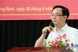 Đoàn đại biểu Quốc hội tỉnh tiếp xúc cử tri tại huyện Tràng Định