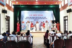 Phát động phong trào 'Vệ sinh yêu nước nâng cao sức khỏe nhân dân' năm 2023