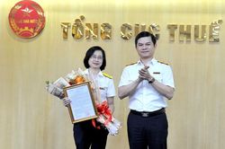 Bà Nguyễn Thu Trà giữ chức Vụ trưởng Vụ Quản lý nợ và cưỡng chế nợ thuế