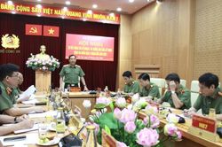 Đẩy nhanh tiến độ giải ngân, thực hiện hiệu quả mục tiêu hiện đại hóa lực lượng CAND