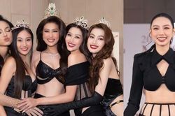 Top 5 Miss Grand Vietnam 2022 diện sắc đen, hội ngộ cùng Hoa hậu Thùy Tiên