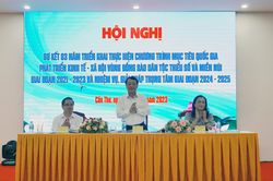 Đẩy nhanh tiến độ triển khai Chương trình mục tiêu quốc gia vùng dân tộc thiểu số và miền núi