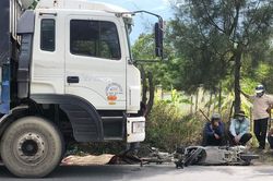 Tai nạn giữa xe tải chở gỗ dăm và xe đạp, một người tử vong