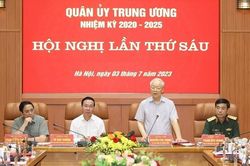 Tổng Bí thư: 'Điều chỉnh lực lượng Quân đội quyết liệt, nhưng phải rất thận trọng'