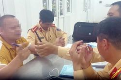Nhà vợ 'ép rượu', con rể vi phạm nồng độ cồn kịch khung