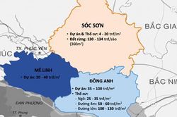 Hà Nội trình phương án quy hoạch thêm 2 thành phố
