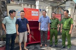 Nhiều kết quả tích cực từ mô hình 'Công an phường điển hình, kiểu mẫu' ở Phú Thượng