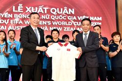 Lễ xuất quân đội tuyển nữ tham dự World Cup 2023