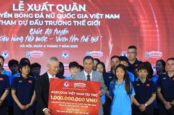 Tuyển nữ Việt Nam xuất quân dự World Cup: Thêm 1 tỷ đồng tiền thưởng