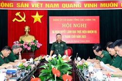 Đảng ủy Cơ quan Tổng cục Chính trị Quân đội nhân dân Việt Nam ra nghị quyết lãnh đạo thực hiện nhiệm vụ 6 tháng cuối năm 2023
