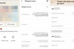 Phát hiện hai người lạ 'lạc' vào dữ liệu hộ gia đình nhờ ứng dụng VNeID