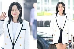 Son Ye Jin lần đầu lộ diện công khai sau sinh con