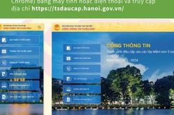 Hà Nội: Tỷ lệ hồ sơ đăng ký trực tuyến vào lớp 1 đạt gần 88%