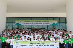 Trại Hè thủ lĩnh năm 2023 của Đại học Quốc gia Hà Nội: Nơi ươm mầm thủ lĩnh tương lai