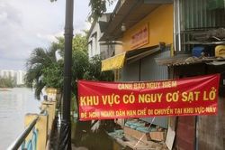 Khẩn trương đánh giá toàn diện tình hình sạt lở kênh Thanh Đa
