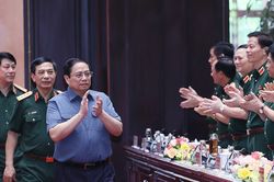 Thủ tướng Phạm Minh Chính dự Hội nghị Quân chính toàn quân