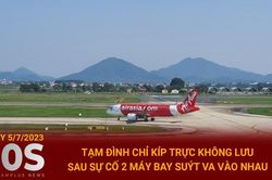 Tạm đình chỉ kíp trực không lưu sau sự cố 2 máy bay suýt va nhau