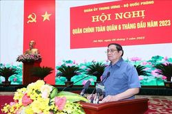 Thủ tướng Phạm Minh Chính: Phát huy tinh thần '3 không' về quân sự, quốc phòng