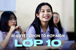 Hướng dẫn con năm nay vào lớp 10 cách lựa chọn tổ hợp môn