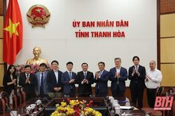 Chủ tịch UBND tỉnh tiếp và làm việc với Công ty TNHH Điện Nghi Sơn 2