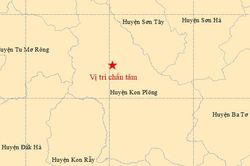 Kon Tum động đất mạnh nhất kể từ đầu năm 2023