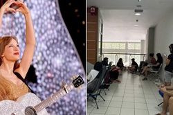 Fan Singapore kê ghế xếp hàng tại bưu điện trước 2 ngày để mua vé concert Taylor Swift