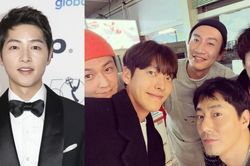 Rộ tin Song Joong Ki nghỉ chơi với hội bạn tân Lee Kwang Soo, Kim Woo Bin