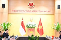 Singapore đề nghị Việt Nam tham gia sáng kiến kết nối lưới điện qua đại dương