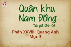 Đọc truyện đêm khuya: Quân khu Nam Đồng - Phần XXVIII: Quang Anh 3