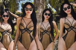 Bạn gái Đoàn Văn Hậu đốt mắt khán giả với ảnh bikini nóng bỏng khiến dân tình ná thở