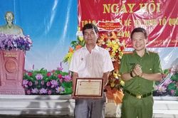 Xã Krông Năng tổ chức Ngày hội 'Toàn dân bảo vệ an ninh Tổ quốc'
