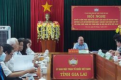 Sơ kết 5 năm thực hiện nghị quyết liên tịch về giám sát, phản biện xã hội
