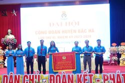 Công đoàn huyện Bắc Hà tổ chức thành công Đại hội lần thứ VI, nhiệm kỳ 2023- 2028