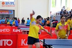 Đội bóng bàn VKSND TP Đà Nẵng 'thắng lớn' ngay những trận đầu ra quân