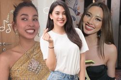 Hoa hậu Tiểu Vy trổ tài hát tiếng Thái Lan, bất ngờ 'đụng hàng' với Thùy Tiên