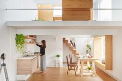 Những thiết kế gác lửng cho nhà nhỏ hóa rộng