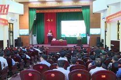 Huyện Bá Thước sơ kết giữa nhiệm kỳ thực hiện Nghị quyết Đại hội Đảng bộ huyện khóa XXIII