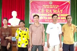 Ra mắt Tổ hội nông dân trồng và chăm sóc điều