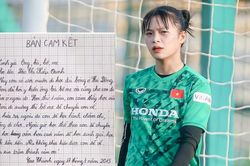 Em út ĐT nữ Việt Nam từng viết 'bản cam kết' xin đá bóng, 20 tuổi đã dự VCK World Cup